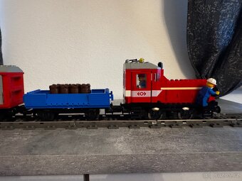 Lego Vlaky 9V plus koleje - 8