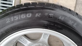 Alu kola s pneu R16 215/60 (zimní) - 8