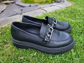 MOKASÍNY zn.CATWALK vel.41 ČERNÉ MODERNÍ - 8