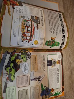 Lego kniha návodů (CZ) a Ninjago lego kniha nové - 8