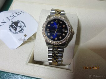 Hodinky ROLEX s diamantovým rámečkem ORIGINÁL - 8