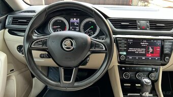 Superb 3,140 kw,Dsg,ACC,DCC,L&K,Kessy,servisní kniha,Carplay - 8
