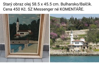 Staré obrazy .Ceny a rozměry u fotografie. - 8