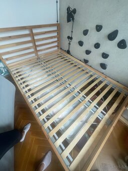 Postel 140x200 vc. rostu, matrace a ochrany matrace - 8