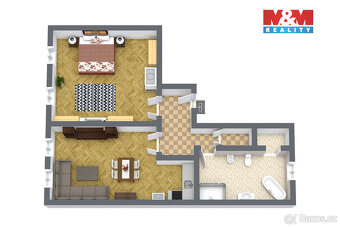 Prodej bytu 2+kk, 80 m², Karlovy Vary, ul. Svahová - 8