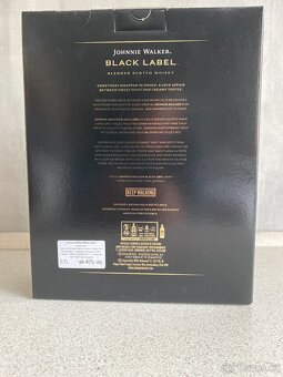 Johnnie Walker Black Label – 12yo, 40% 0,7L, dárkové balení - 8