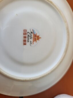 SOUPRAVA KÁVOVÁ S MODROU RŮŽIČKOU- KRÁSNÁ - 8