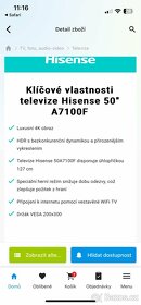 Televize 50" Hisense 50A7100F - 8