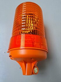 Oranžový rotační maják HELLA KL 600 na tyč, 24 V - 8