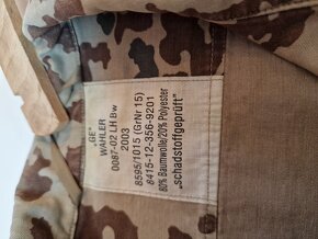 Vojenské oblečení - Bundeswehr - 8