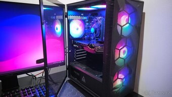 Herní PC Intel Core i5,RX580 8GB,16GB,SSD1TB,WIFI+BT,6xRGB - 8