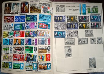 Album-známky-Anglie-královna. - 8