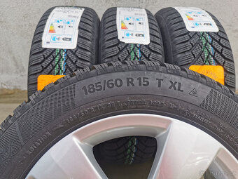 185/60R15 NOVÁ zimní pneu škoda fabia III rapid 6x15 5x100 - 8
