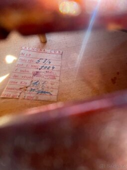 7 kusů housle 3/4 - 8