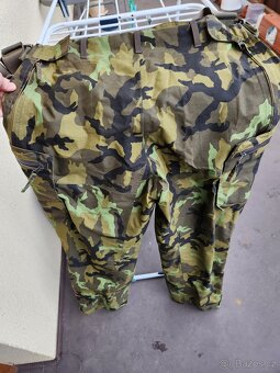 ECWCS kalhoty vojenské taktické goretex vz.95 ačr maskáče - 8