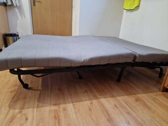 Postel 200x180 s roštami a matraci - 8