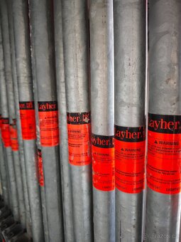 Lešení Layher Blitz 73 - TOP stav - stavěcí rámy prodám - 8