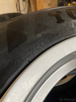 Litá kola RONAL 6.5J x 16H2 ET 45 + celoroční pneu Tomket - 8