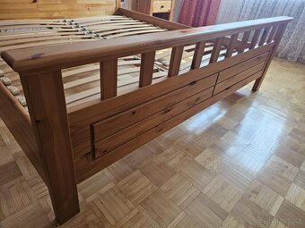 Kompletní ložnice - voskovaná borovice - 8