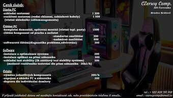 Počítače na zakázku Herní | Multimediální | Kancelářské Čišt - 8