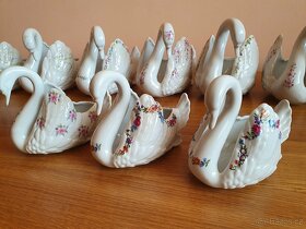 Porcelánové labutě velké a malé Leander - 8