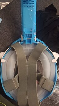 Celoobličejová šnorchlovací maska Shark - dětská - 8