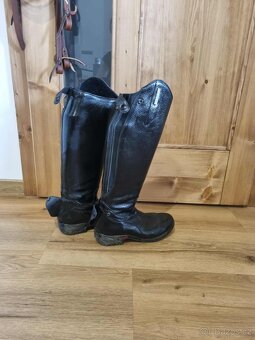 Vysoké zimní jezdecké boty - 2x - 8