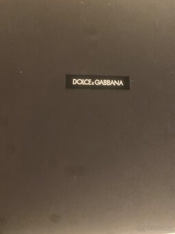 Originální krabice a vak  od bot Dolce & Gabbana - 8