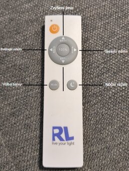 Barevné stropní svítidlo - 8