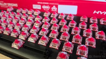 Klávesnice HyperX Alloy Origins Red Switch, US - 8
