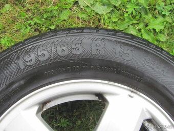 LETNÍ ALU ORIG. ŠKODA 15" - 5x100 - 195/65/R15 - 8
