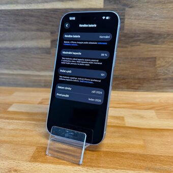 IPhone 15 128GB, bílý, eSIM (12 měsíců záruka) - 8