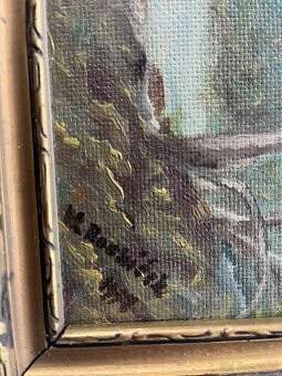 Starožitné obrazy originály - 8