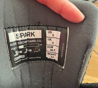 SNB boty Ride Spark - Boa systém vel.36,5 (37) - 8