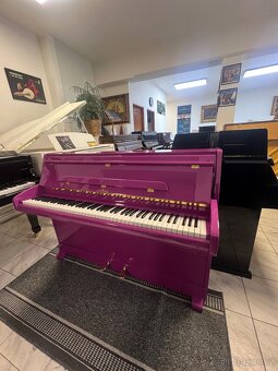 Růžové piano Schimmel se zárukou 2 roky, doprava zdarma - 8