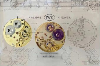Letecké / pilotní starožitné hodinky IWC Schaffhausen 1913 - 8