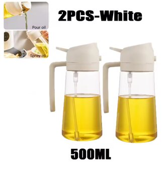 Rozprašovač na olej 200/300/500 ml – NOVÉ Láhev s rozprašov - 8