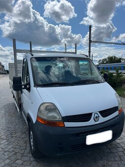 Renault Master 2,5 r. 2008 valnik - plošina - 8