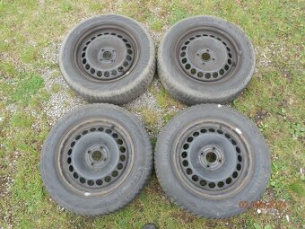 4xObutá zimní sada na OPEL CORSA D 185/65 R15 4x6,1MM - 8