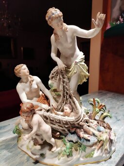 Starožitna socha Misen 19 století v perfektním stavu - 8