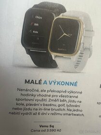 Prodám Smart hodinky GARMIN VENU SQ - 8