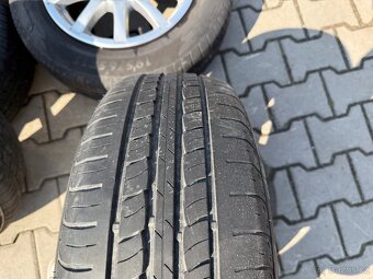 4x al kola 5x112 15 + pneu letní 195/65 R15 - 8