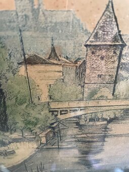 Praha-Židovský ostrov,sig.Mayer Josef, nar.1895 - 8