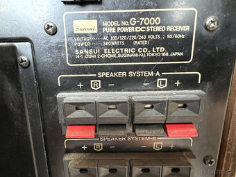 Receiver Sansui G 7000 - TOP stav - 8