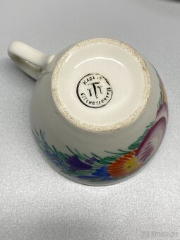 porcelán servis čajový kávový servis hrnek konvička - 8