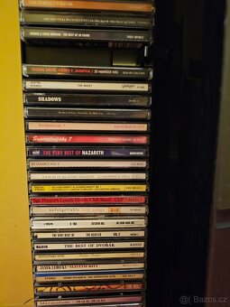 Stojan na 80ks CD SKYDISC s osvětlením na baterie+CD+DVD - 8