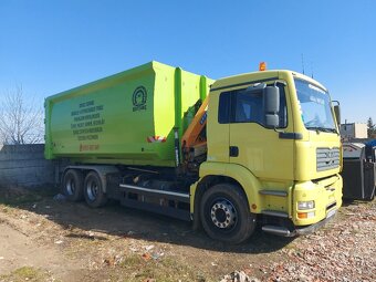 Man 6x4 hákový nosič kontejneru - 8
