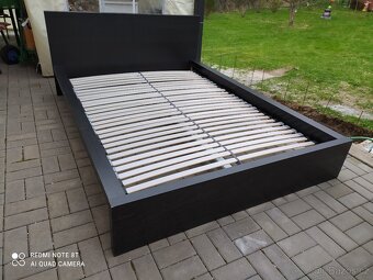 POSTEL IKEA S ROŠTEM A MOLITANOVOU MATRACÍ 140x200cm - 8