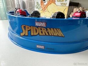 Spiderman BATTLE CUBES Aréna + 8 kostek- jako NOVÉ - 8