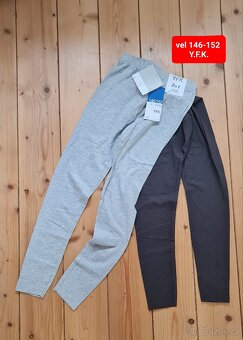 vel 146-152 - bundy,košile,vesta,leginy... - 8